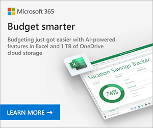 Illustrative example of how Excel helps you budget smarter