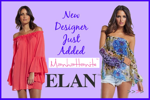 New Designer Just Added to ShopManhattanite.com - Elan! Shop Now!