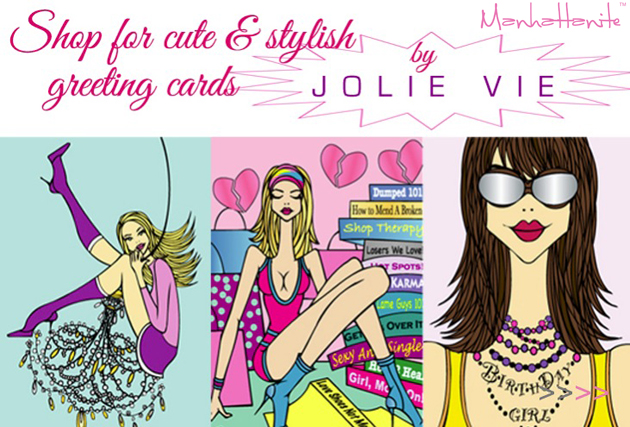 Shop for Cute & Stylish Greeting Cards by Jolie Vie at ShopManhattanite.com!