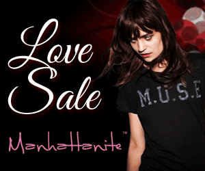 Save up to $300 at ShopManhattanite.com! Save $30 on $100+, Code: LOVE100, Save $75 on $250+, Code: LOVE250, Save $150 on $500+, Code: LOVE500, Save $300 $1000+, Code: LOVE1000. Excluded brands - Aden & Anais, Fab Dog and Vita Fede. Shop Now!