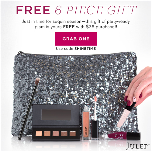 6-Piece Holiday Glam Set FREE With Your Julep Purchase ($120 value)