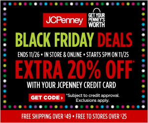 JCPenney Black Friday Deals 2016