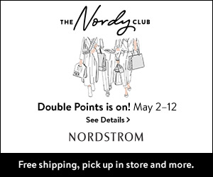 Earn 6 Points Per $1 Spent On Your Nordstrom Credit Card