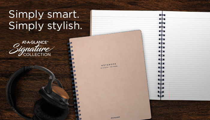 Simply smart. Simply stylish. At-A-Glance planner