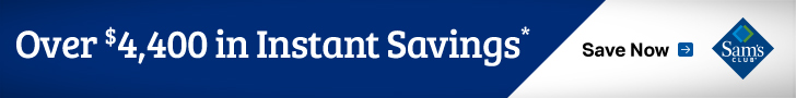 Get $4,400 in Savings During Out December Instant Savings Book at Sams club