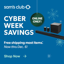 Cyber Week Deals at Sam’s Club