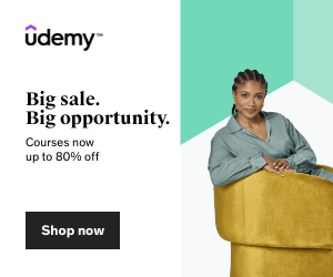 Big sale. Big opportunity. Courses now up to 80% off